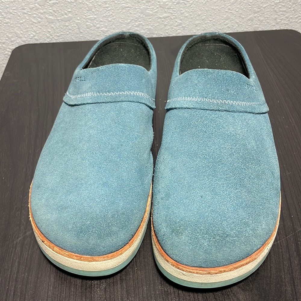 Merrell suede slip on shoes
